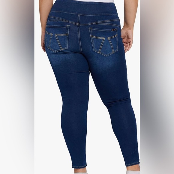 Seven7 Blue Jeggings High-Rise Stretch - Picture 8 of 8